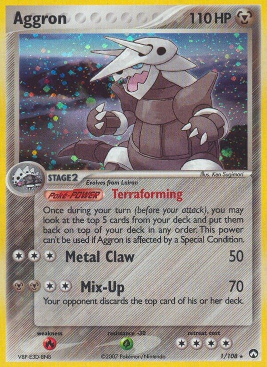 Image for Aggron (1/108) (Power Keepers) - Pokemon