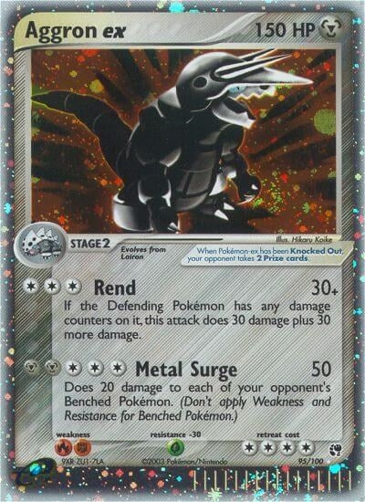 Image for Aggron ex (95/100) (Sandstorm) - Pokemon