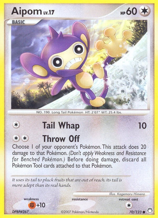 Image for Aipom (70/123) (Mysterious Treasures) - Pokemon
