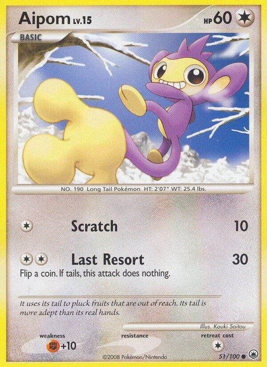 Image for Aipom (51) (51/100) (Majestic Dawn) - Pokemon