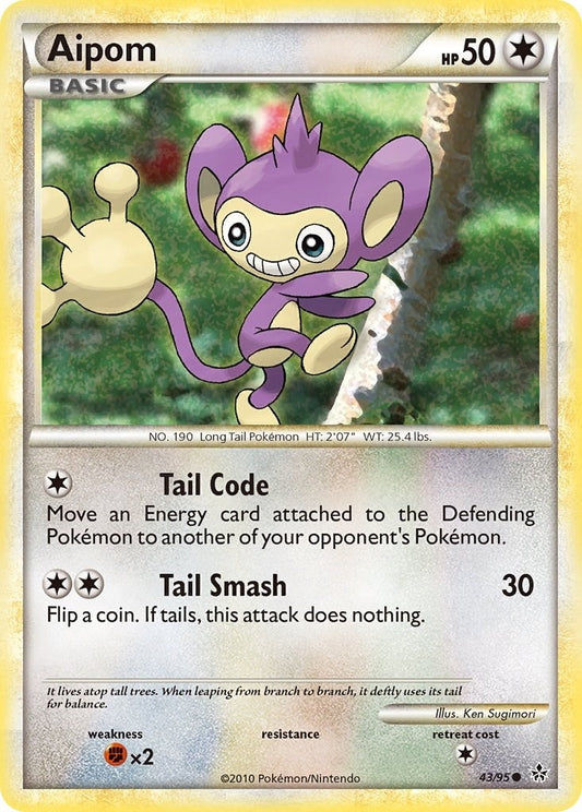 Image for Aipom (43/95) (Unleashed) - Pokemon