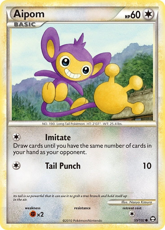 Image for Aipom (55/102) (Triumphant) - Pokemon