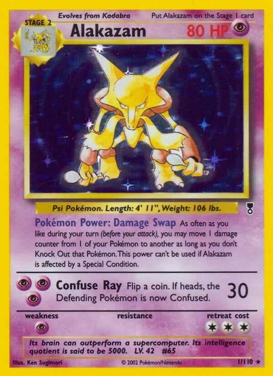 Image for Alakazam (001/110) (Legendary Collection) - Pokemon