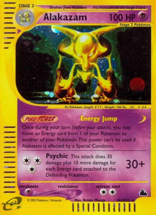 Image for Alakazam (H1) (H01/H32) (Skyridge) - Pokemon
