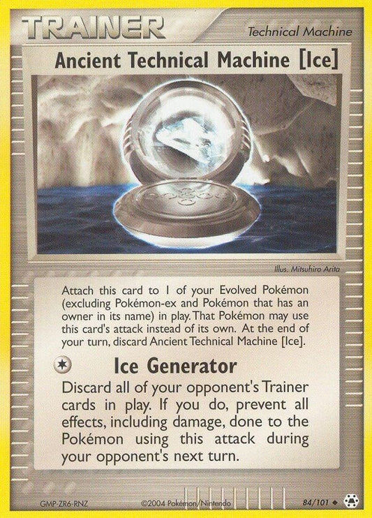 Image for Ancient Technical Machine [Ice] (84/101) (Hidden Legends) - Pokemon