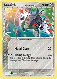 Image for Anorith (Delta Species) (57/110) (Holon Phantoms) - Pokemon