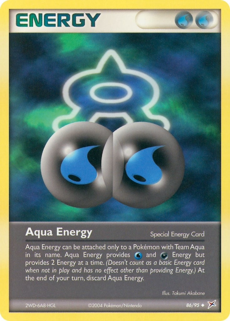Image for Aqua Energy (86/95) (Team Magma vs Team Aqua) - Pokemon