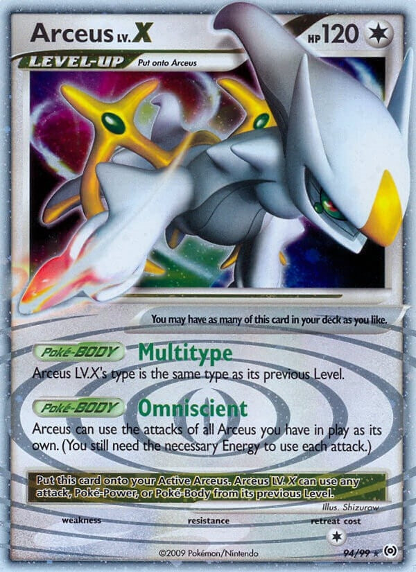 Image for Arceus Lv.X (94) (94/99) (Arceus) - Pokemon