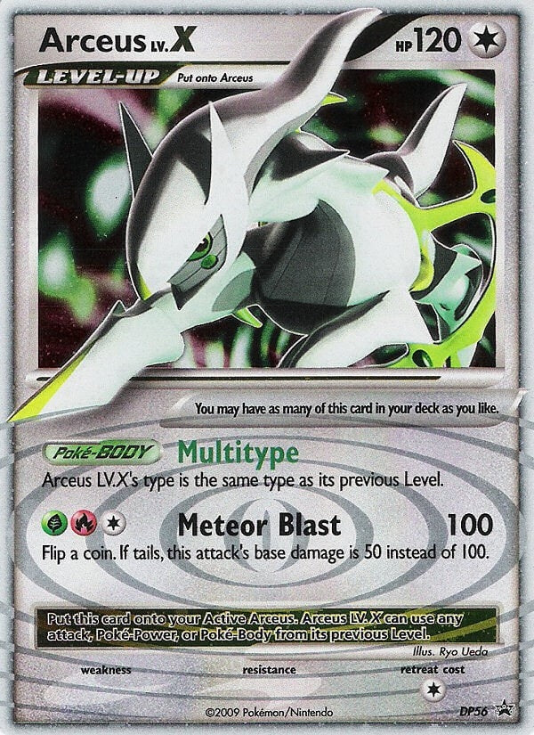 Image for Arceus LV.X - DP56 (DP56) (Diamond and Pearl Promos) - Pokemon