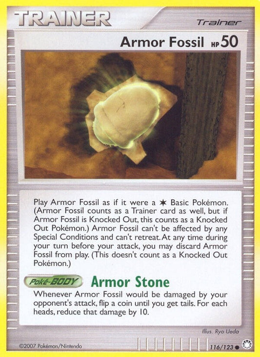 Image for Armor Fossil (116/123) (Mysterious Treasures) - Pokemon