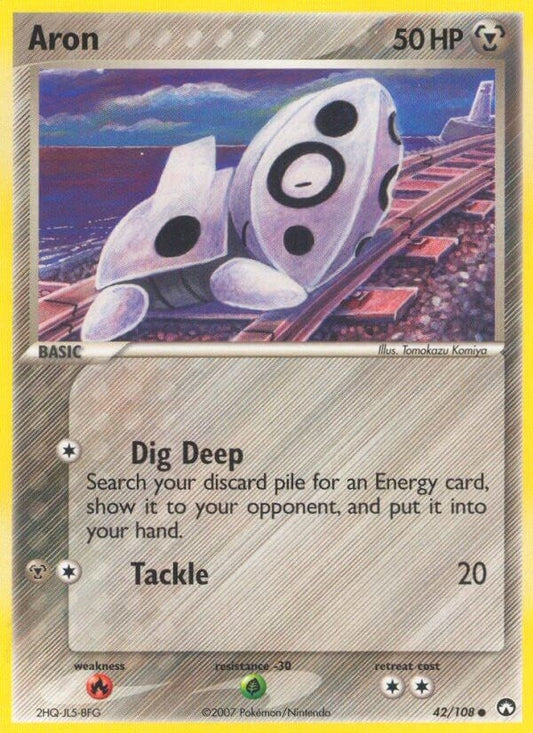 Image for Aron (42/108) (Power Keepers) - Pokemon