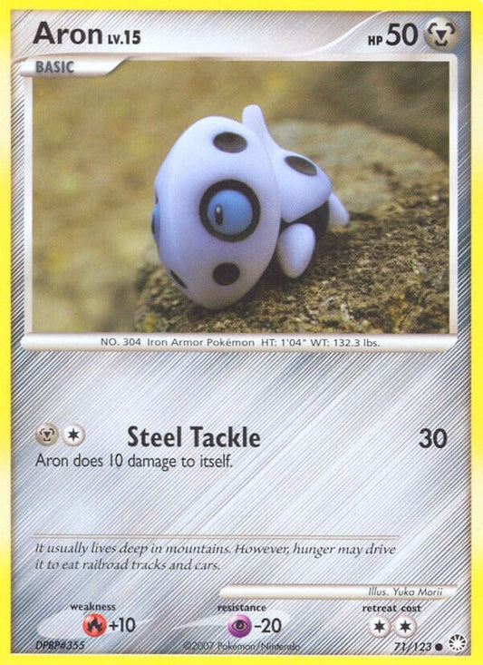 Image for Aron (71/123) (Mysterious Treasures) - Pokemon