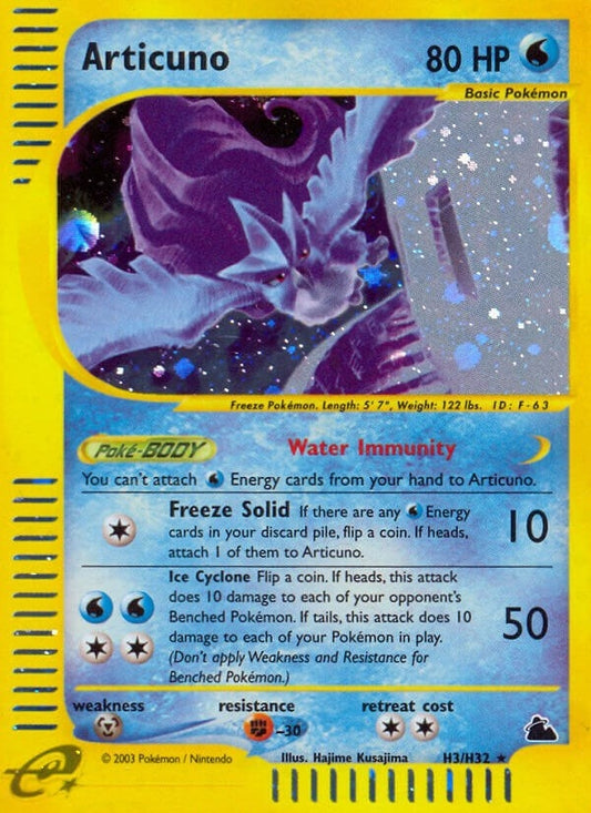 Image for Articuno (H3) (H03/H32) (Skyridge) - Pokemon