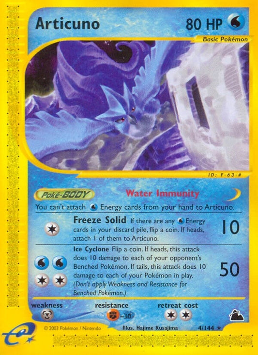 Image for Articuno (4) (004/144) (Skyridge) - Pokemon