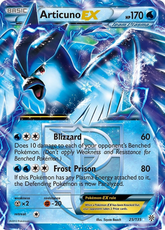 Image for Articuno EX (Team Plasma) (25/135) (Plasma Storm) - Pokemon
