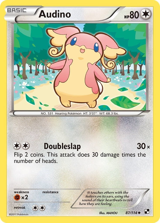 Image for Audino (87/114) (Black and White) - Pokemon