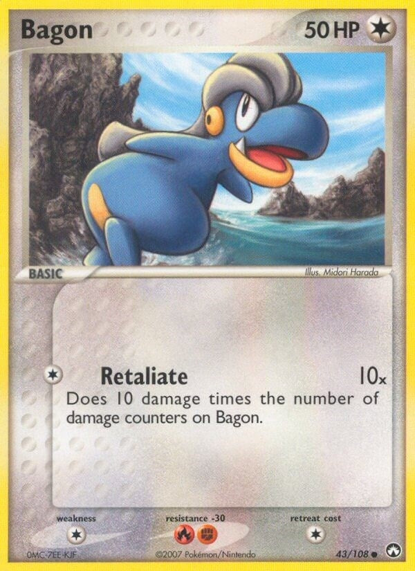 Image for Bagon (43/108) (Power Keepers) - Pokemon