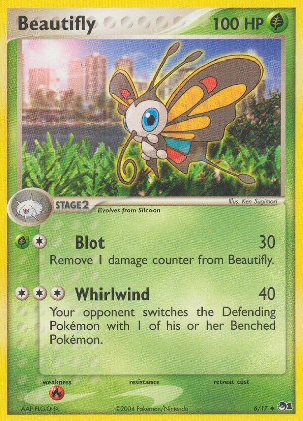 Image for Beautifly (006/017) (POP Series 1) - Pokemon