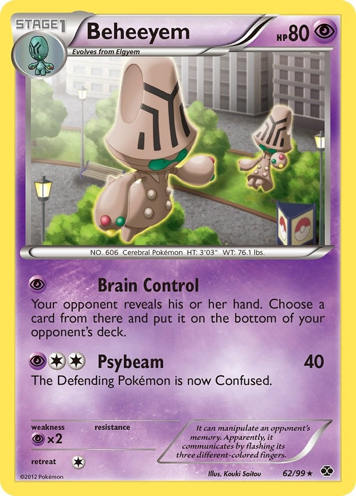 Image for Beheeyem (62/99) (Next Destinies) - Pokemon