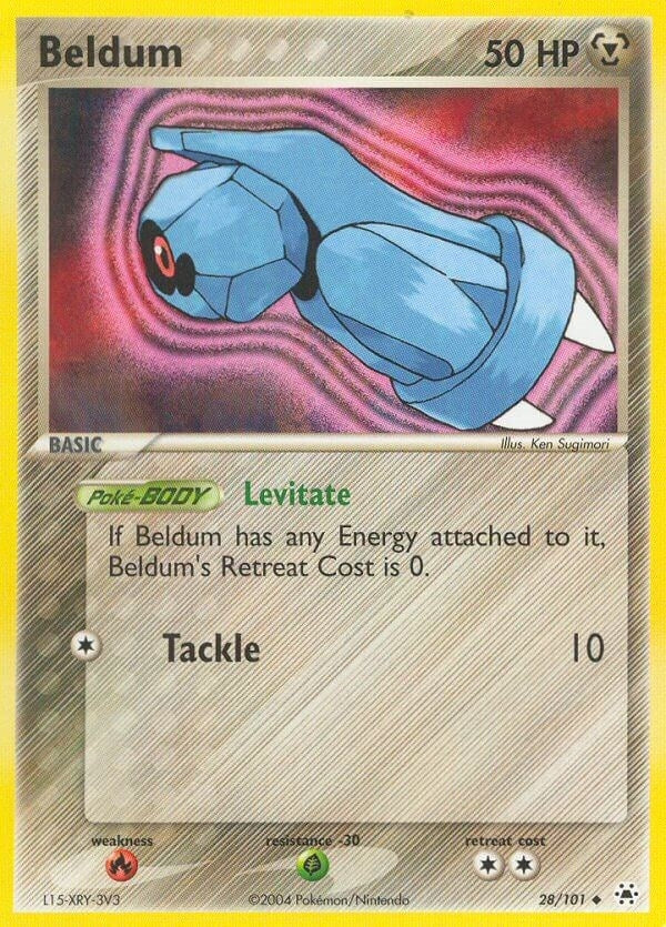 Beldum (28/101) (Hidden Legends) – Troll Aus Melb PTY LTD