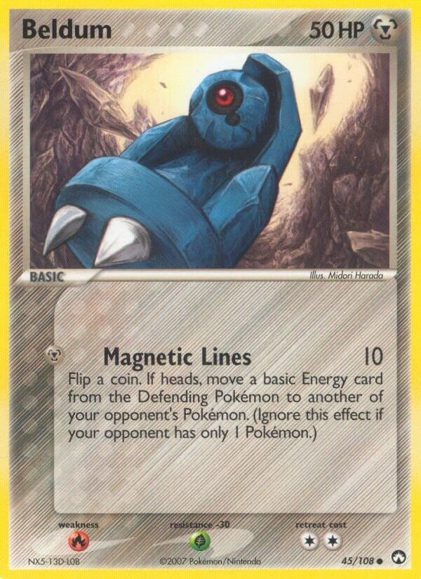 Image for Beldum (45/108) (Power Keepers) - Pokemon