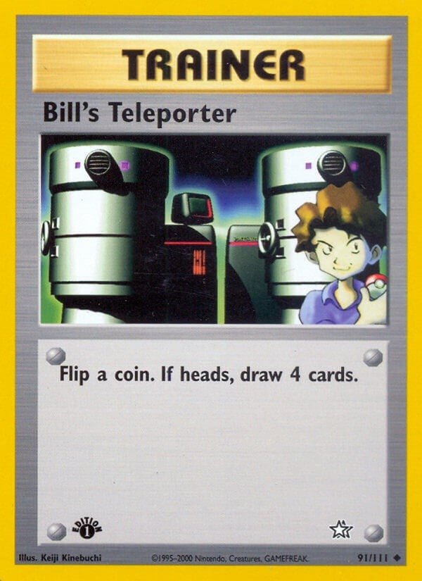 Image for Bill's Teleporter (091/111) (Neo Genesis) - Pokemon