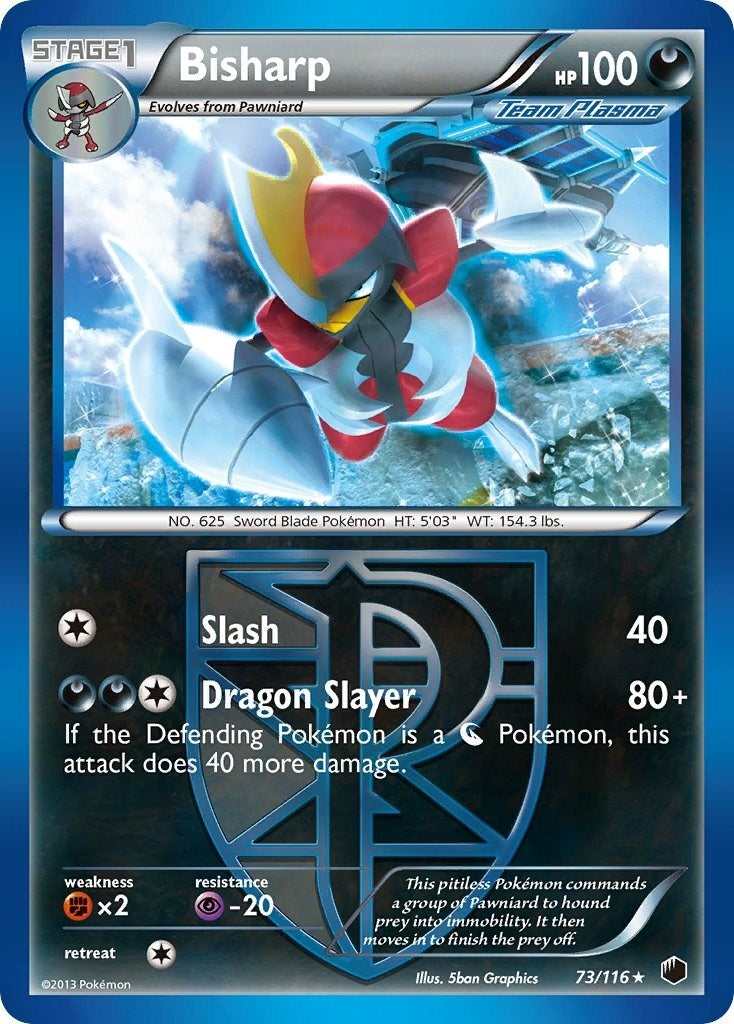 Image for Bisharp (Team Plasma) (73) (73/116) (Plasma Freeze) - Pokemon