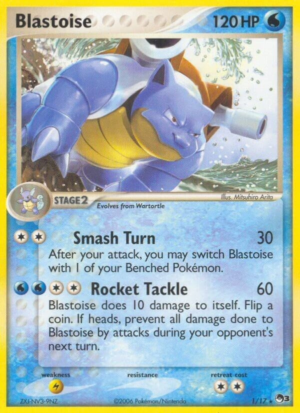 Image for Blastoise (001/017) (POP Series 3) - Pokemon