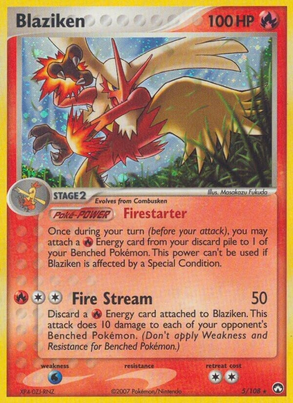 Image for Blaziken (5/108) (Power Keepers) - Pokemon