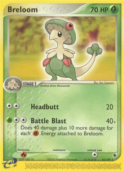 Image for Breloom (16/109) (Ruby and Sapphire) - Pokemon