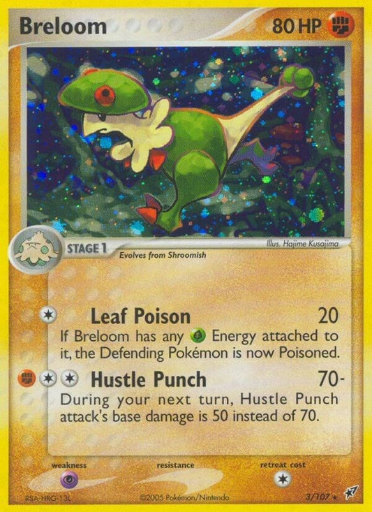 Image for Breloom (3/107) (Deoxys) - Pokemon