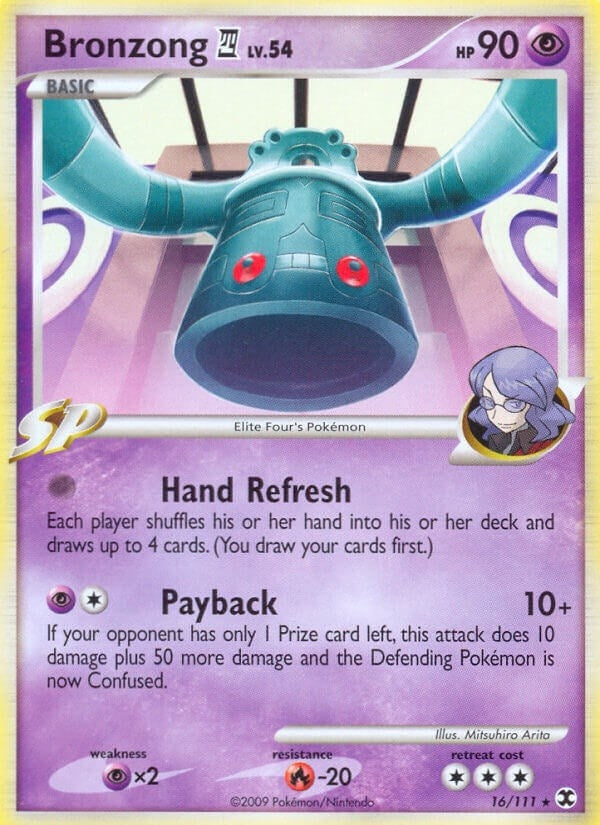 Image for Bronzong E4 (16/111) (Rising Rivals) - Pokemon