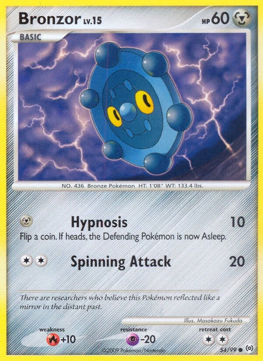 Image for Bronzor (54) (54/99) (Arceus) - Pokemon
