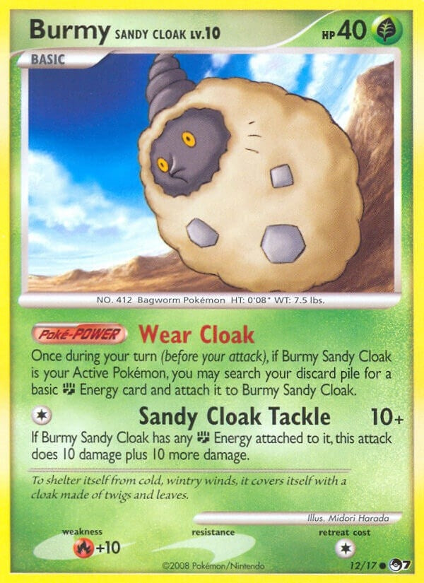 Image for Burmy Sandy Cloak (012/017) (POP Series 7) - Pokemon