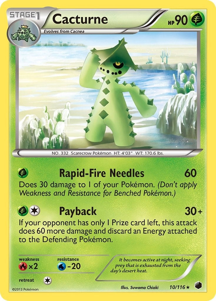 Image for Cacturne (10/116) (Plasma Freeze) - Pokemon