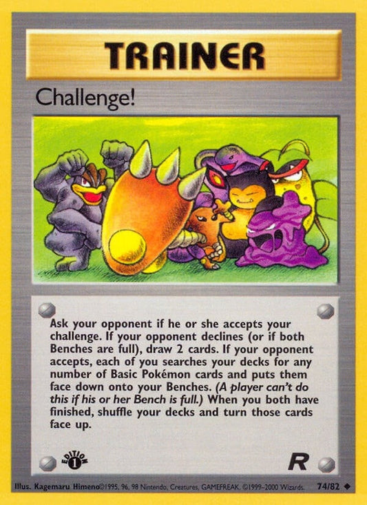 Image for Challenge! (74/82) (Team Rocket) - Pokemon