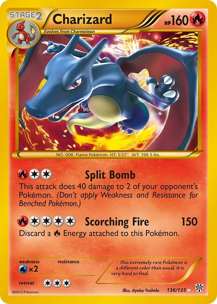Image for Charizard (136/135) (Plasma Storm) - Pokemon
