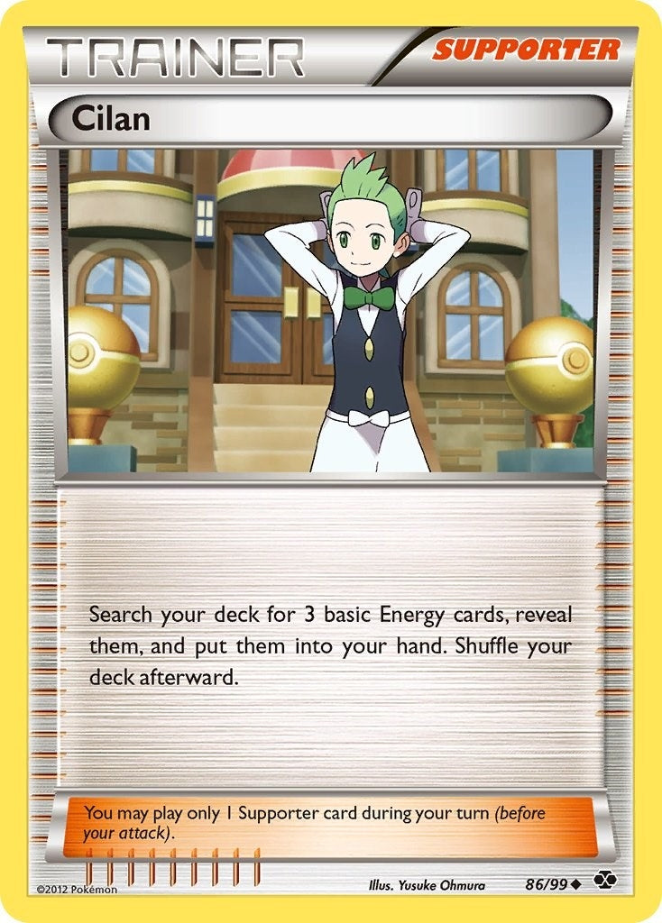 Image for Cilan (86/99) (Next Destinies) - Pokemon