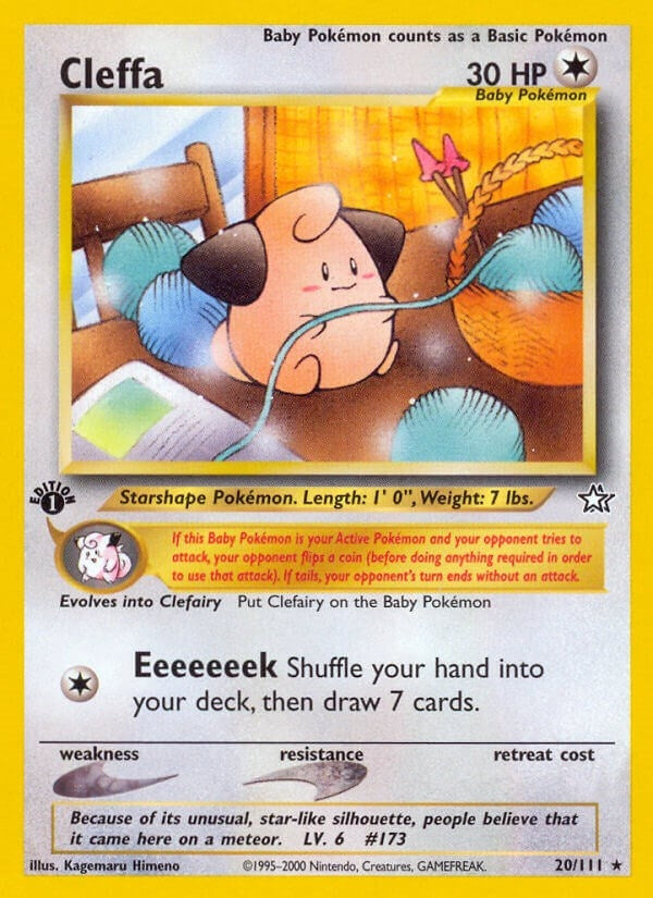 Image for Cleffa (020/111) (Neo Genesis) - Pokemon