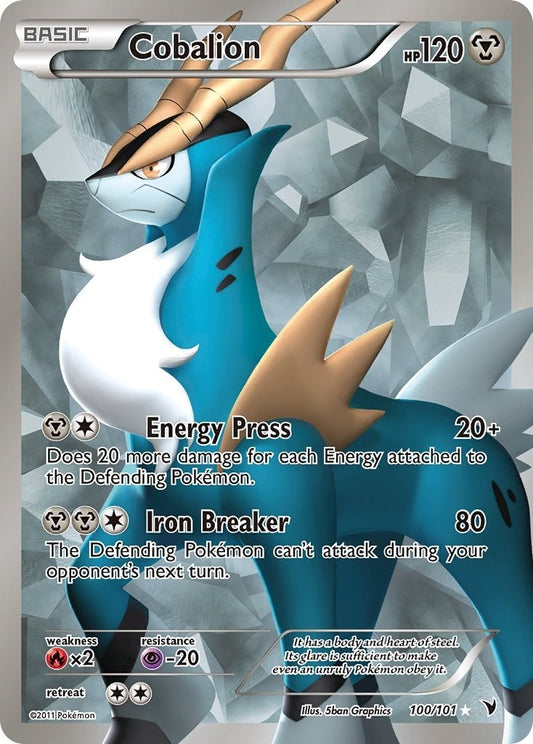 Image for Cobalion (100 Full Art) (100/101) (Noble Victories) - Pokemon