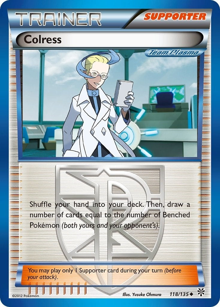 Image for Colress (Team Plasma) (118/135) (Plasma Storm) - Pokemon