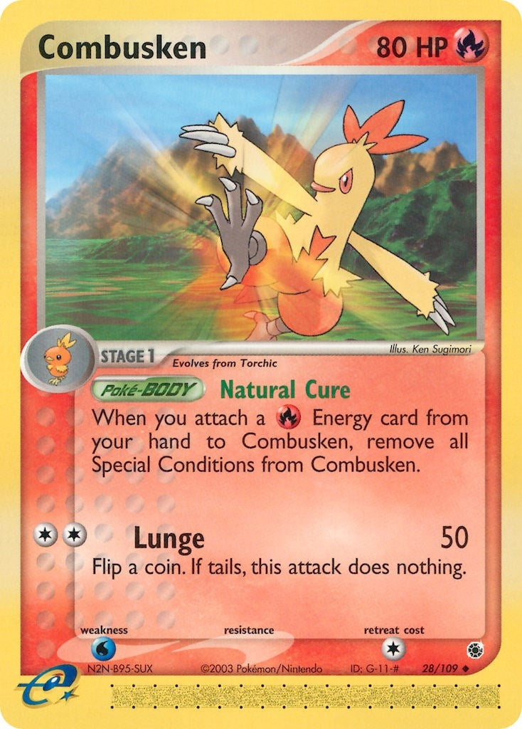 Image for Combusken (28/109) (Ruby and Sapphire) - Pokemon