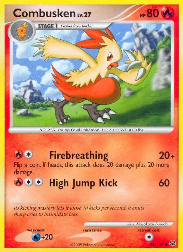 Image for Combusken (45/127) (Platinum) - Pokemon