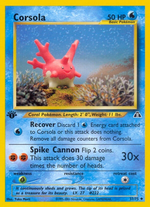 Image for Corsola (37/75) (Neo Discovery) - Pokemon