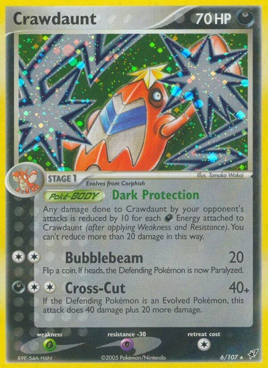 Image for Crawdaunt (6/107) (Deoxys) - Pokemon