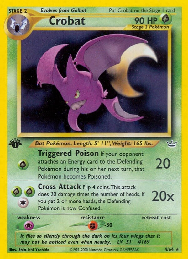 Image for Crobat (04/64) (Neo Revelation) - Pokemon