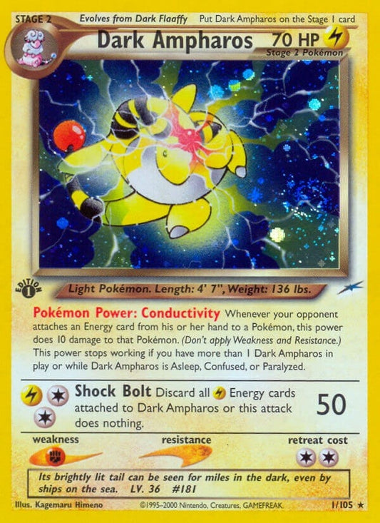 Image for Dark Ampharos (001/105) (Neo Destiny) - Pokemon