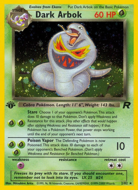 Image for Dark Arbok (2) (02/82) (Team Rocket) - Pokemon