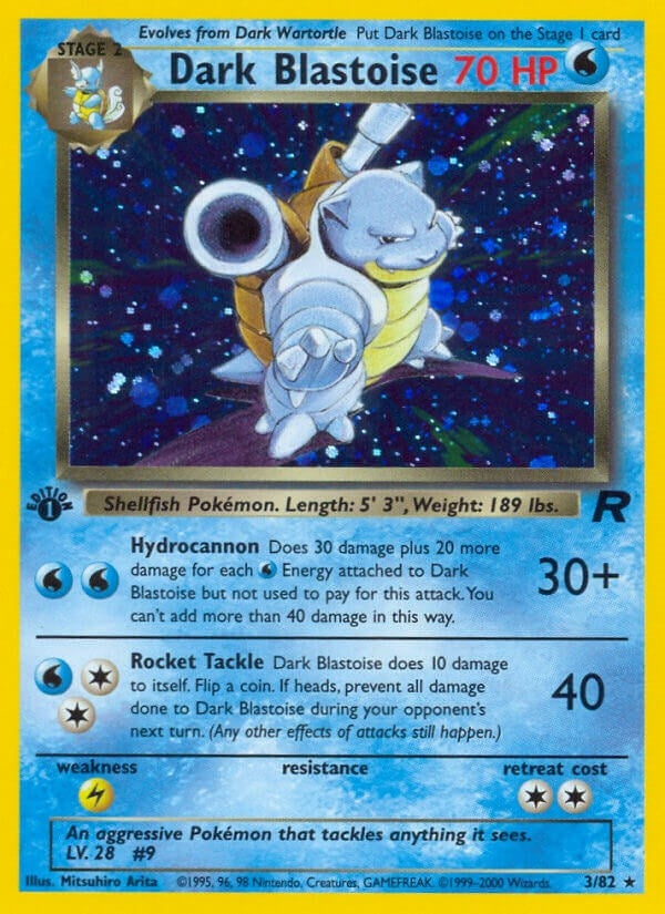 Image for Dark Blastoise (3) (03/82) (Team Rocket) - Pokemon