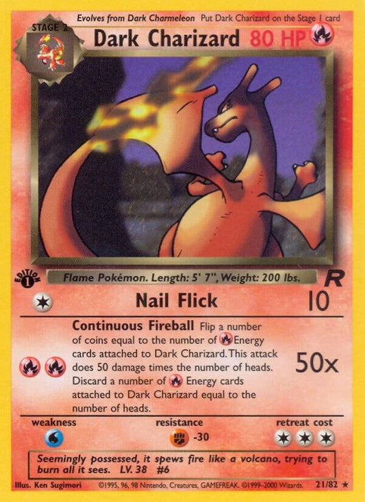 Image for Dark Charizard (21) (21/82) (Team Rocket) - Pokemon